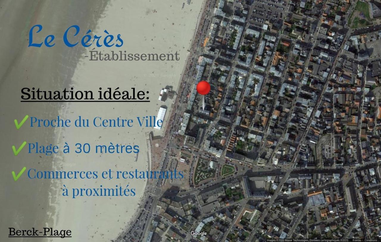 Appartement A 30 M De La Plage - Balcon - Proche Centre - Wifi -Le Ceres 3 Berck Εξωτερικό φωτογραφία